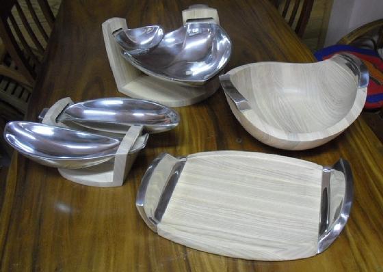 Ash Wood Tray Collection